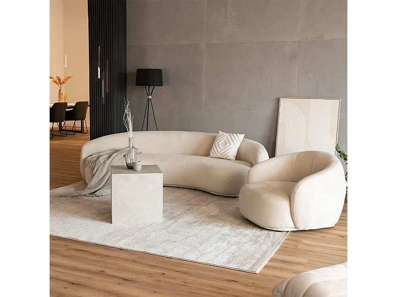 Home Deluxe Ensemble de salon CASARA - Beige