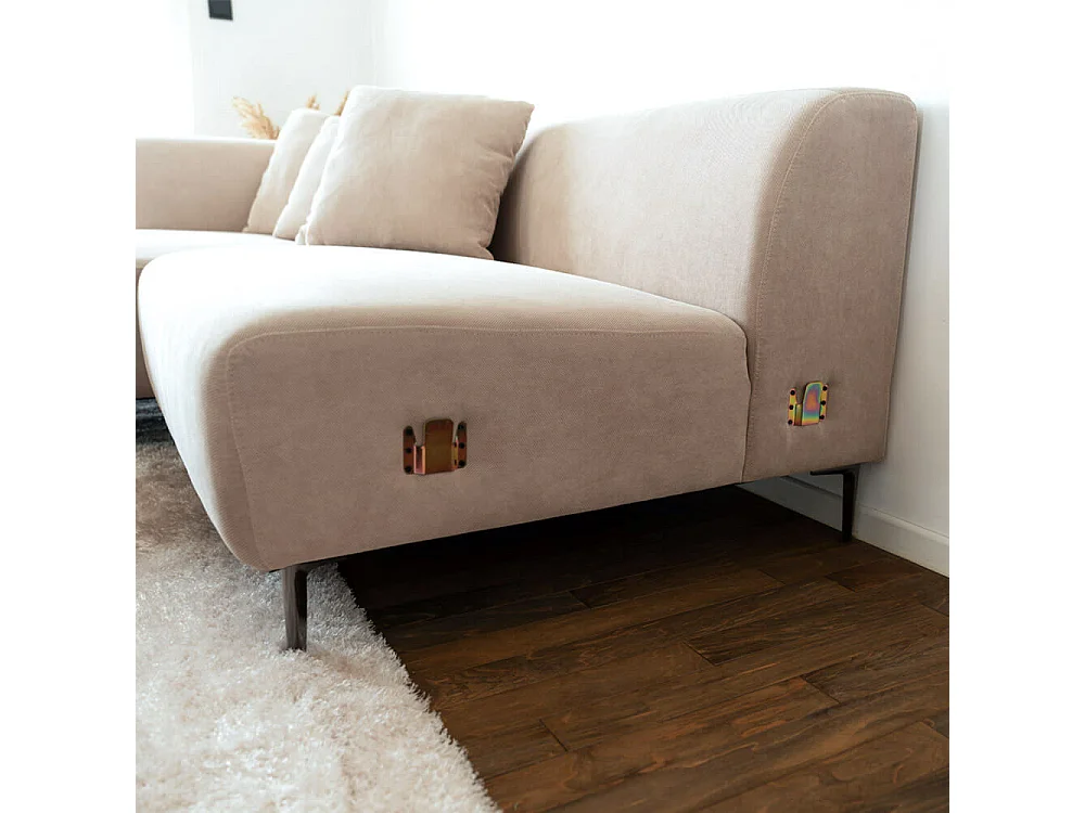 Home Deluxe Canapé d'angle TORINO droite