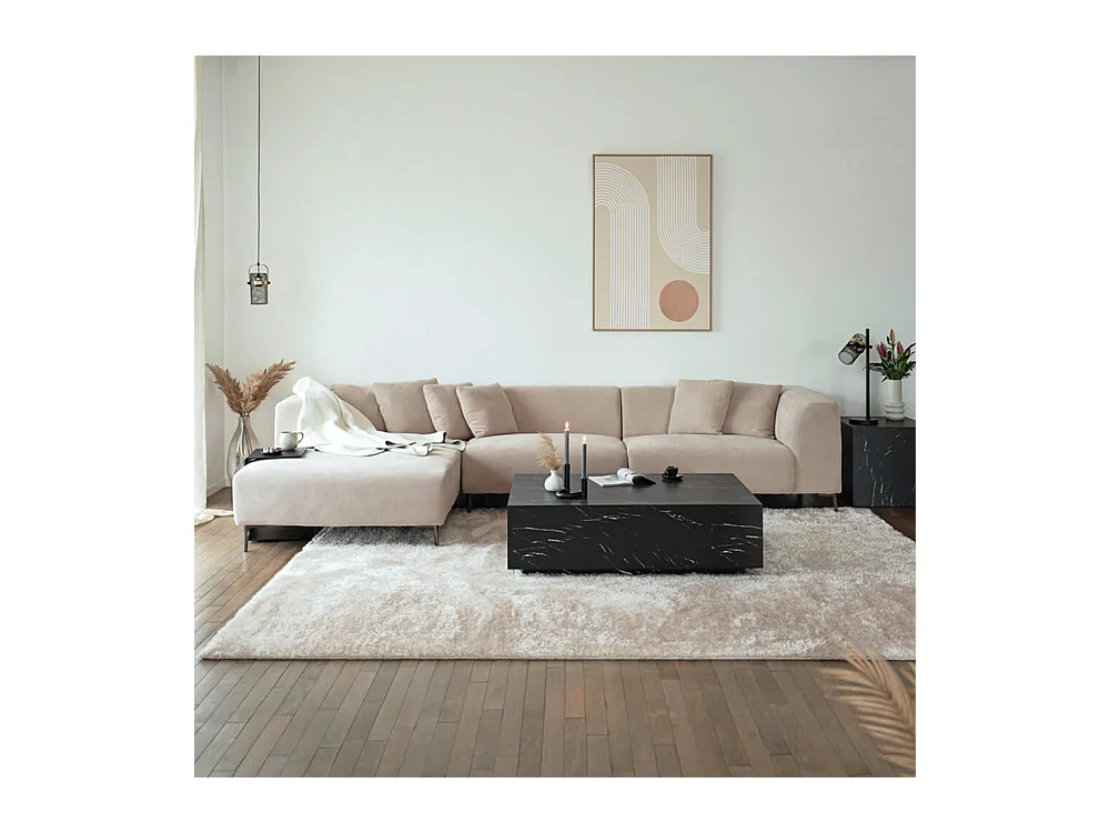 Home Deluxe Canapé d'angle TORINO Gauche