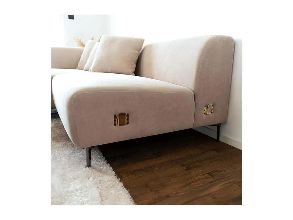 Home Deluxe Canapé d'angle TORINO Gauche