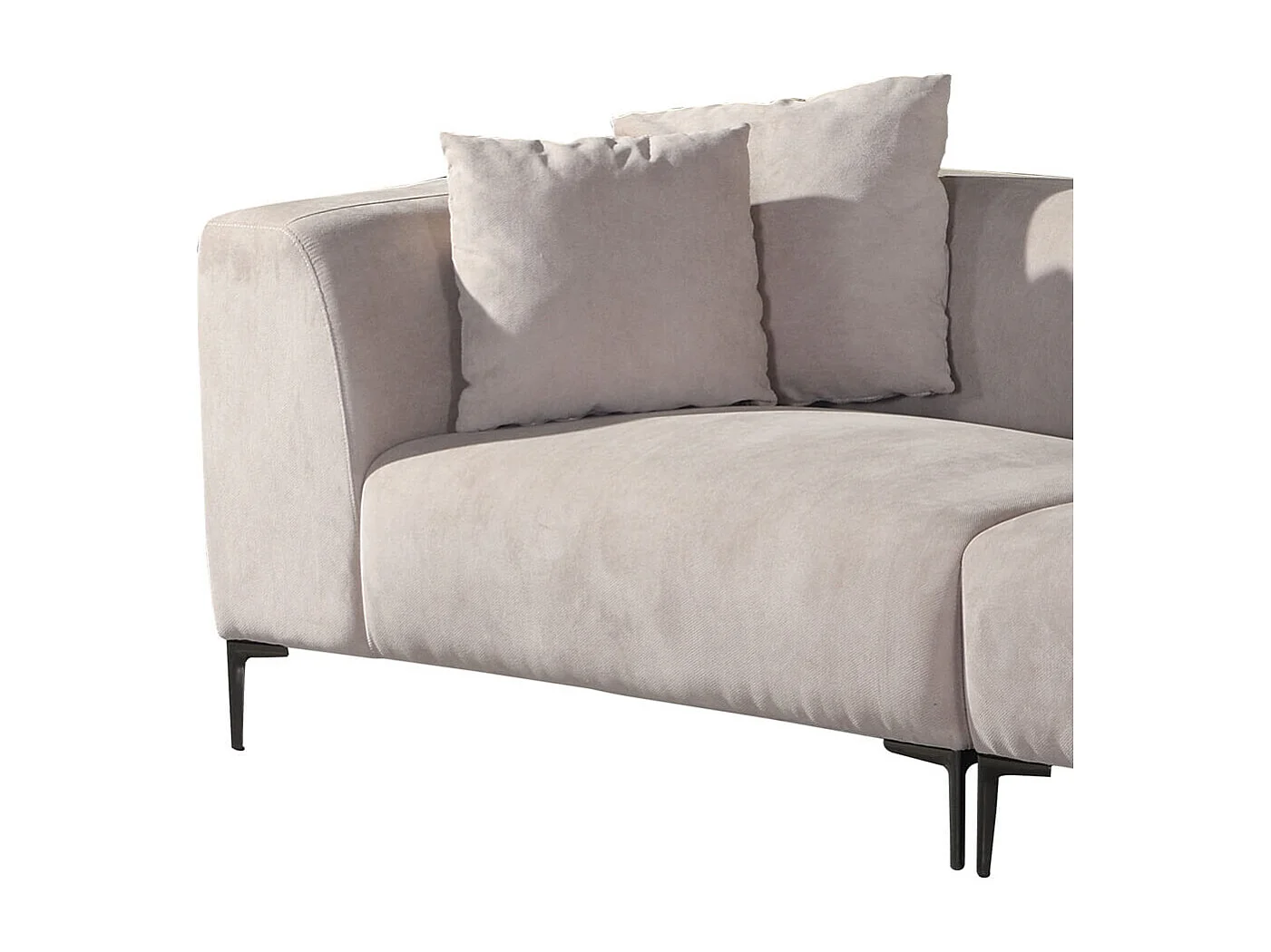 Home Deluxe Canapé d'angle TORINO Gauche