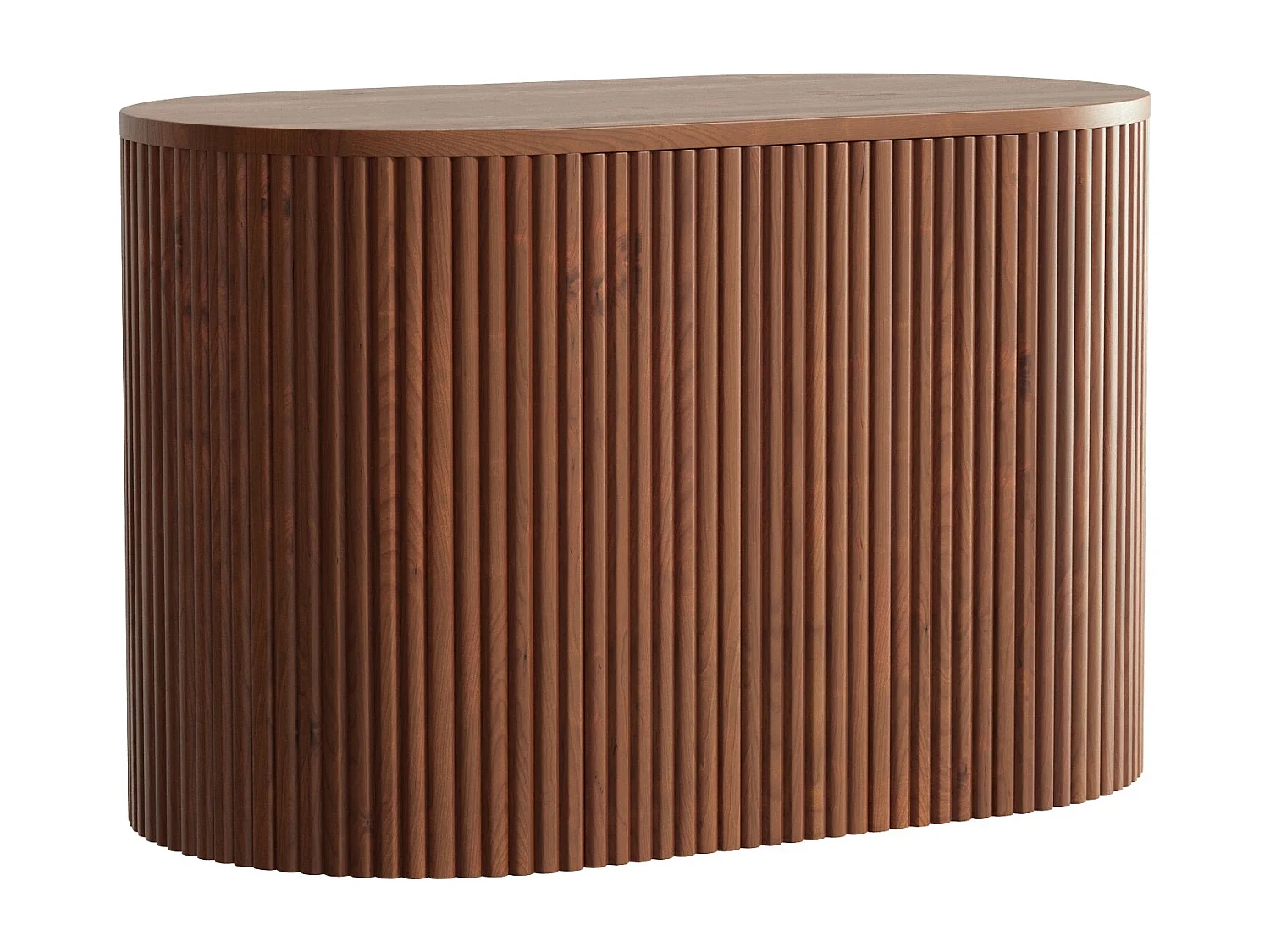Meuble sous vasque suspendu en teck – Naturel foncé – 90 cm - TOWARI