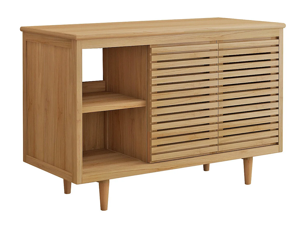 Móvel para lavatório com pés em teca - 120 cm - TORAJA