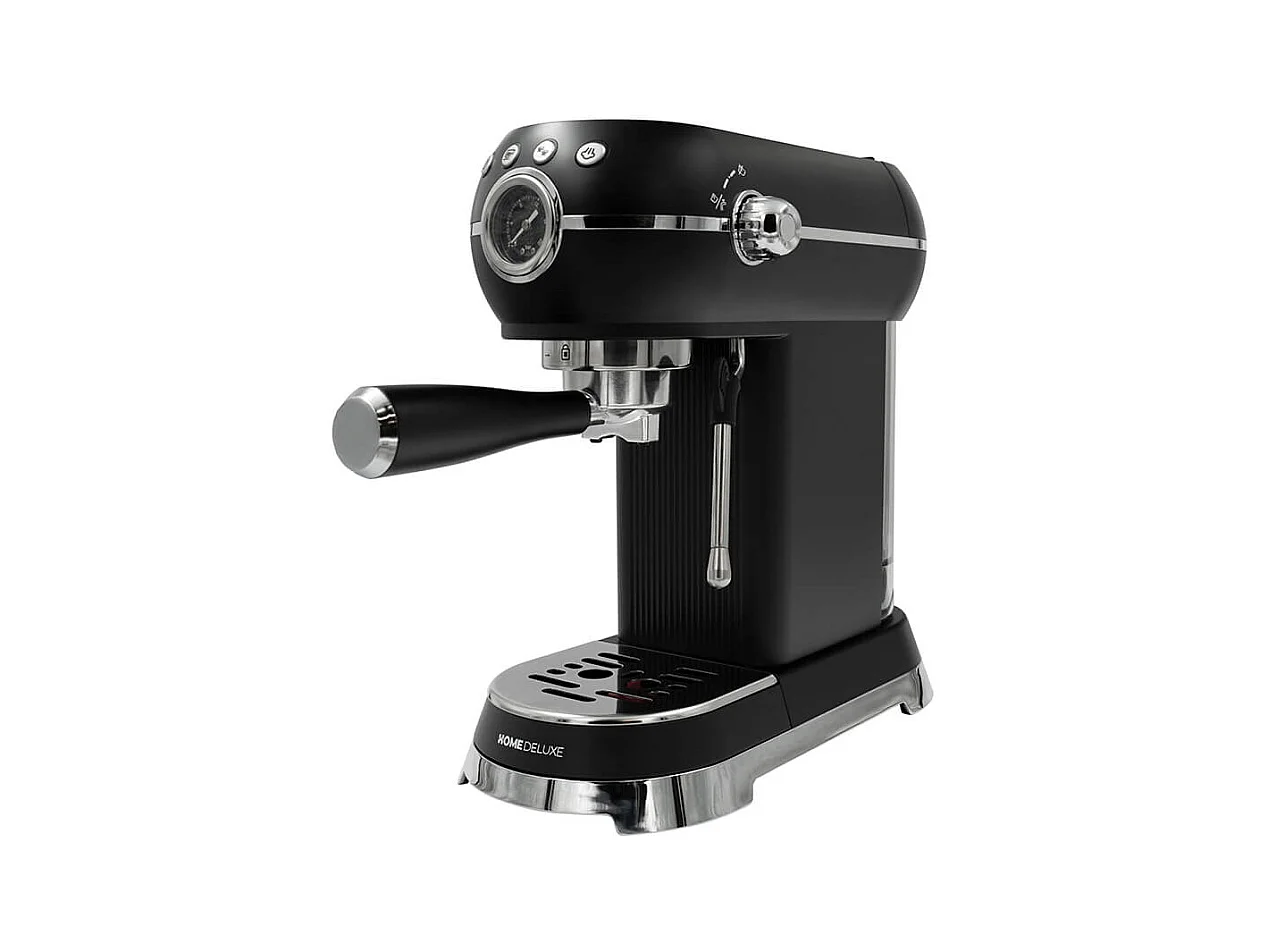 Home Deluxe Machine à café espresso à filtre EXQUISITE - Noir mat
