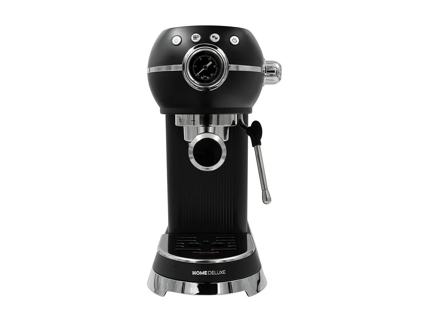 Home Deluxe Machine à café espresso à filtre EXQUISITE - Noir mat