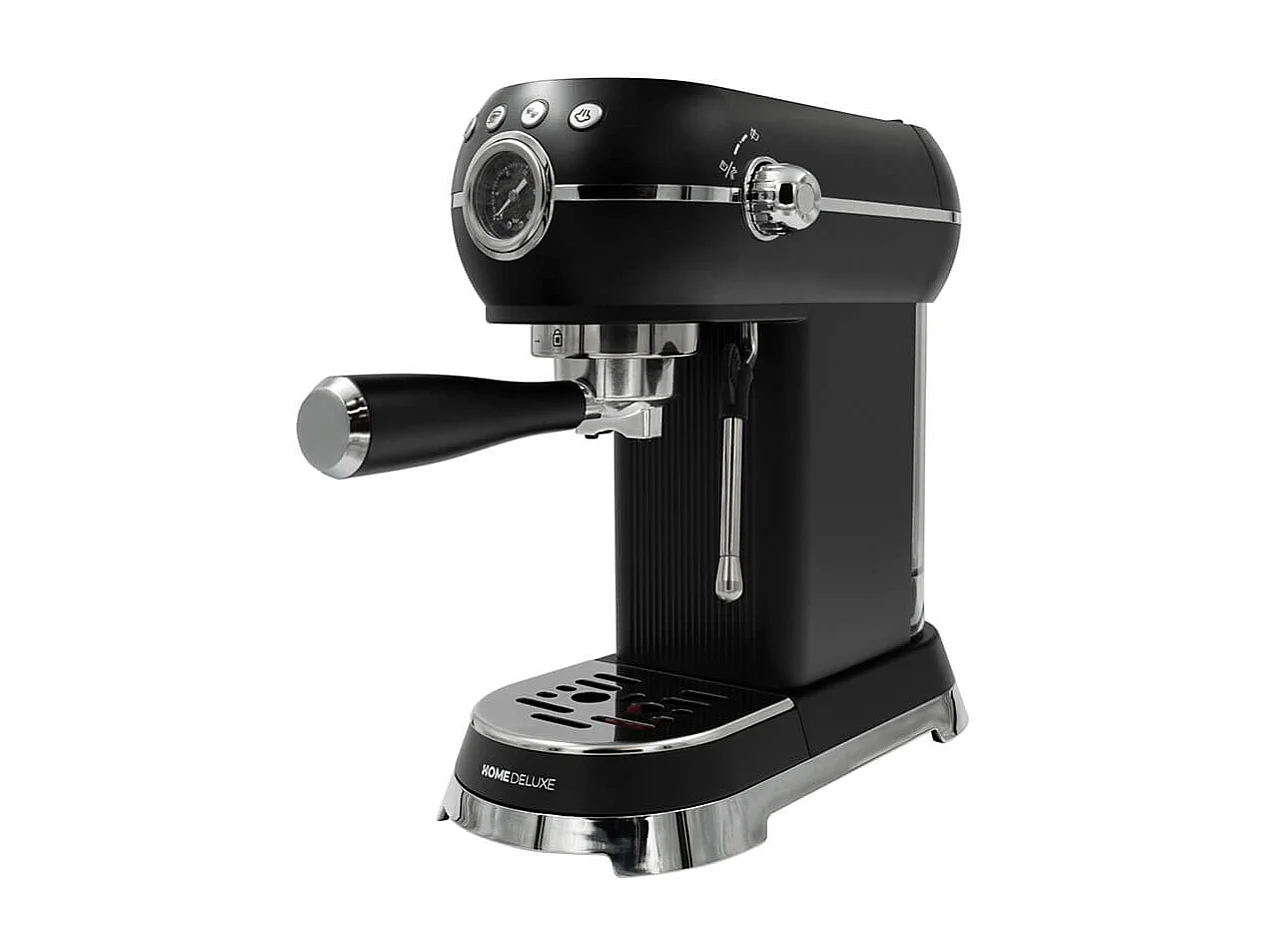 Home Deluxe Machine à café espresso à filtre EXQUISITE - Noir mat
