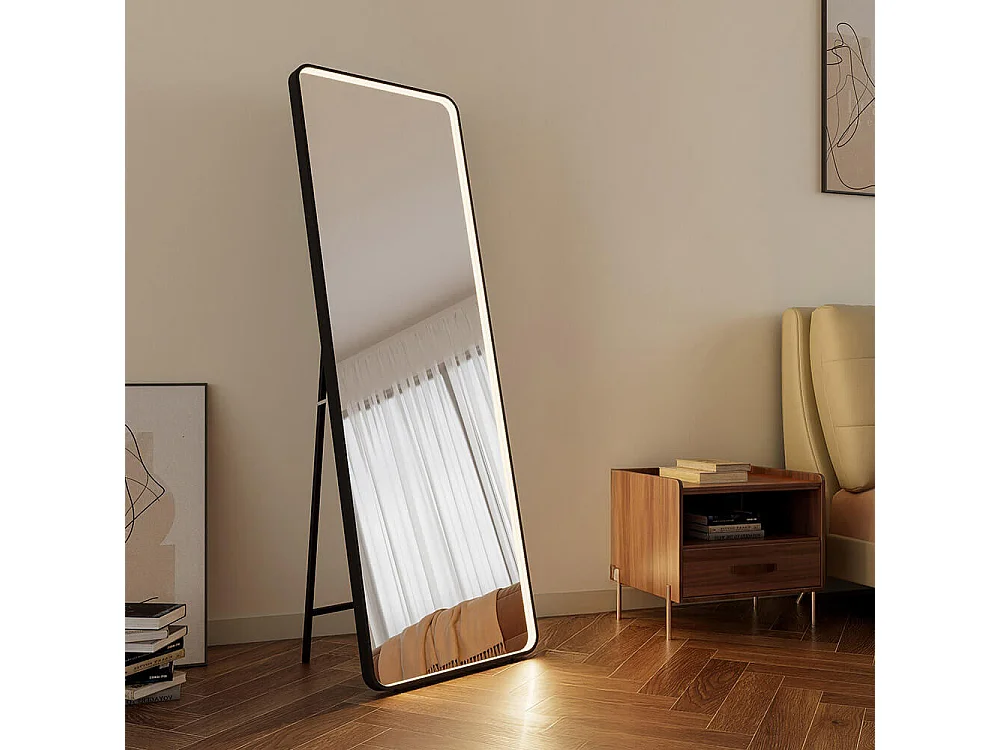 Home Deluxe miroir à poser LED ADORA rectangulaire 53 x 160 cm