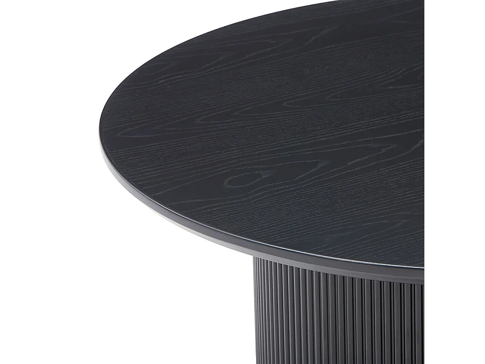 Table basse ronde ADELINA Dark Oak