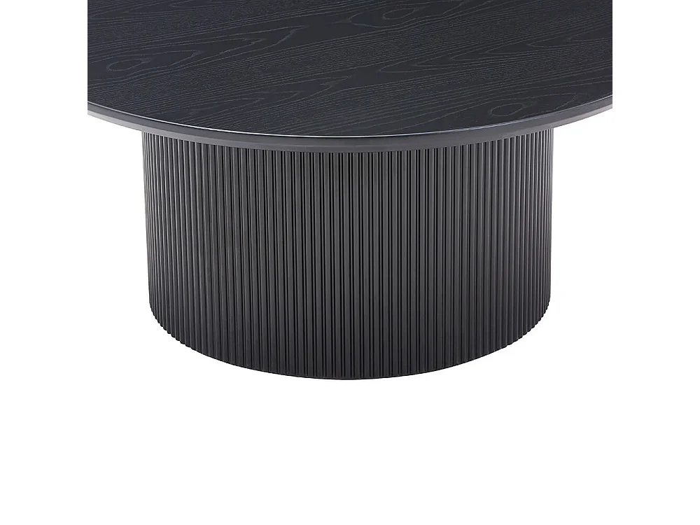 Table basse ronde ADELINA Dark Oak