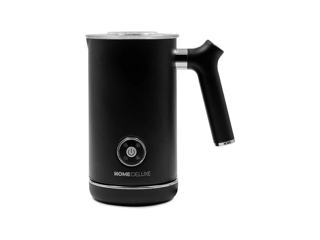 Home Deluxe Mousseur à lait ROYAL - Noir mat
