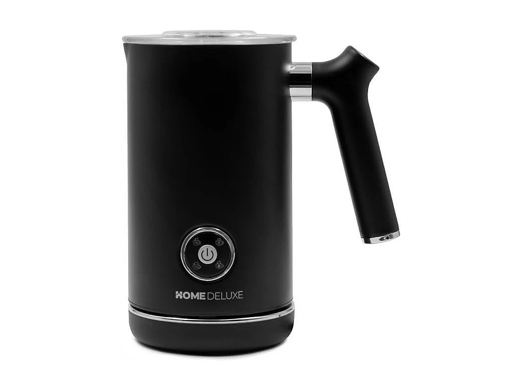 Home Deluxe Mousseur à lait ROYAL - Noir mat