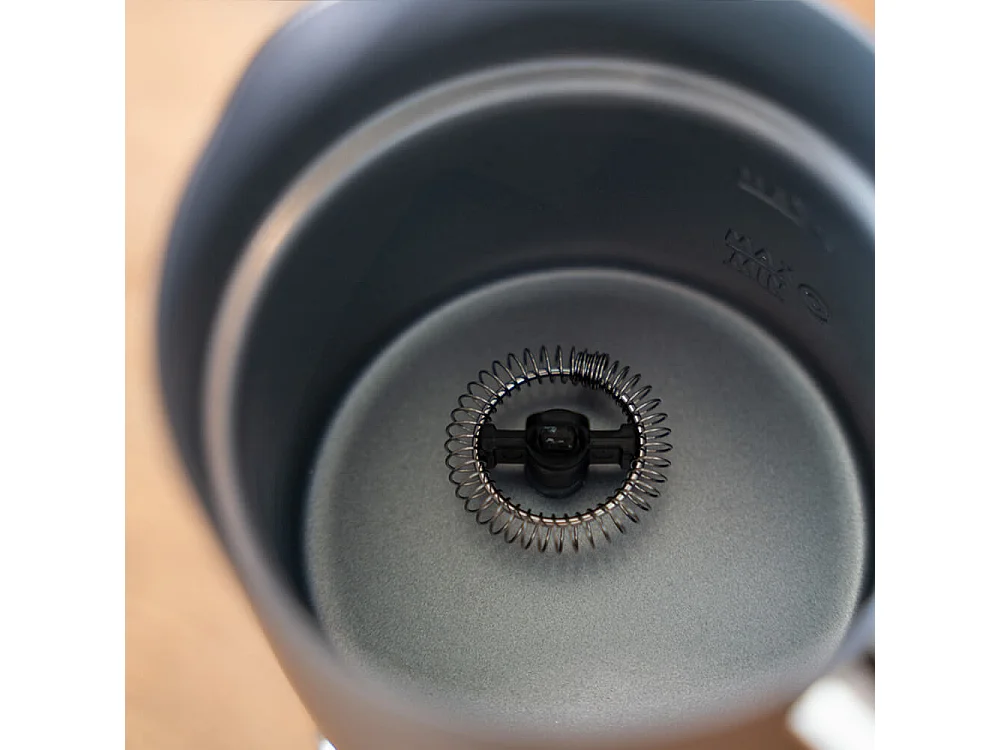 Home Deluxe Mousseur à lait ROYAL - Noir mat