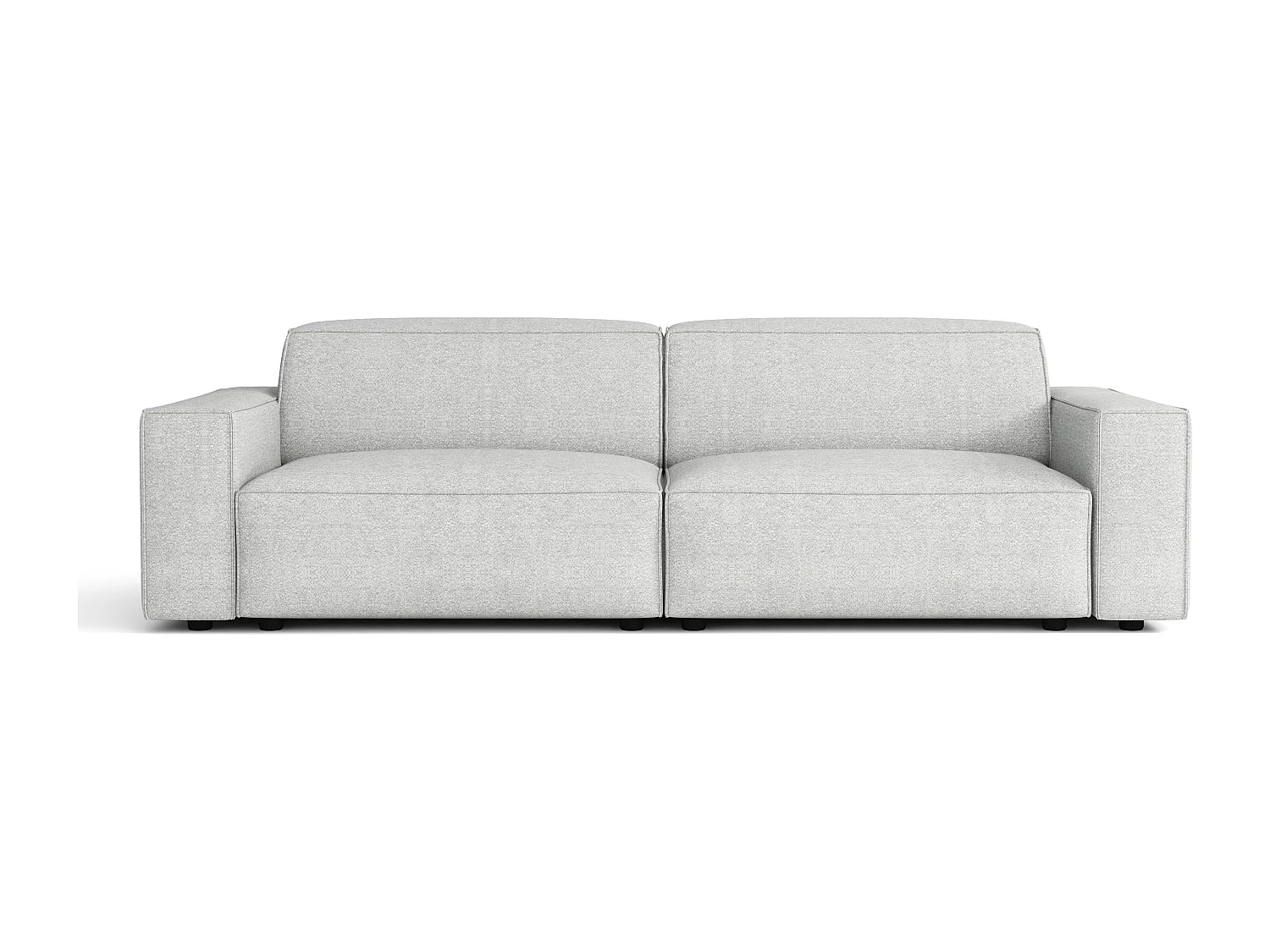 Cursal sofa 3 osobowa  244x102x70 cm jasno szary Raven 6