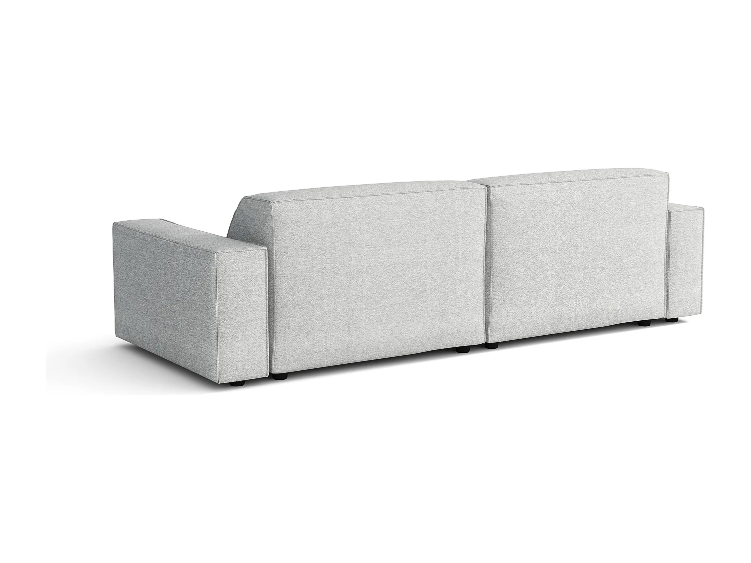 Cursal sofa 3 osobowa  244x102x70 cm jasno szary Raven 6