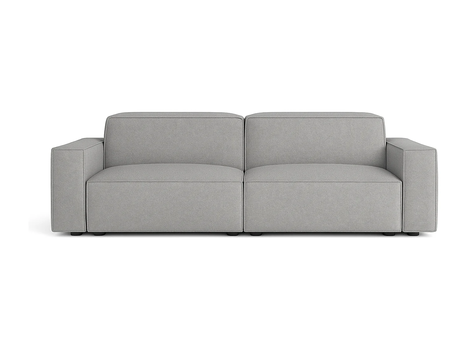 Canapé Cursal 3 places 244x102x70 cm gris Raven 7
