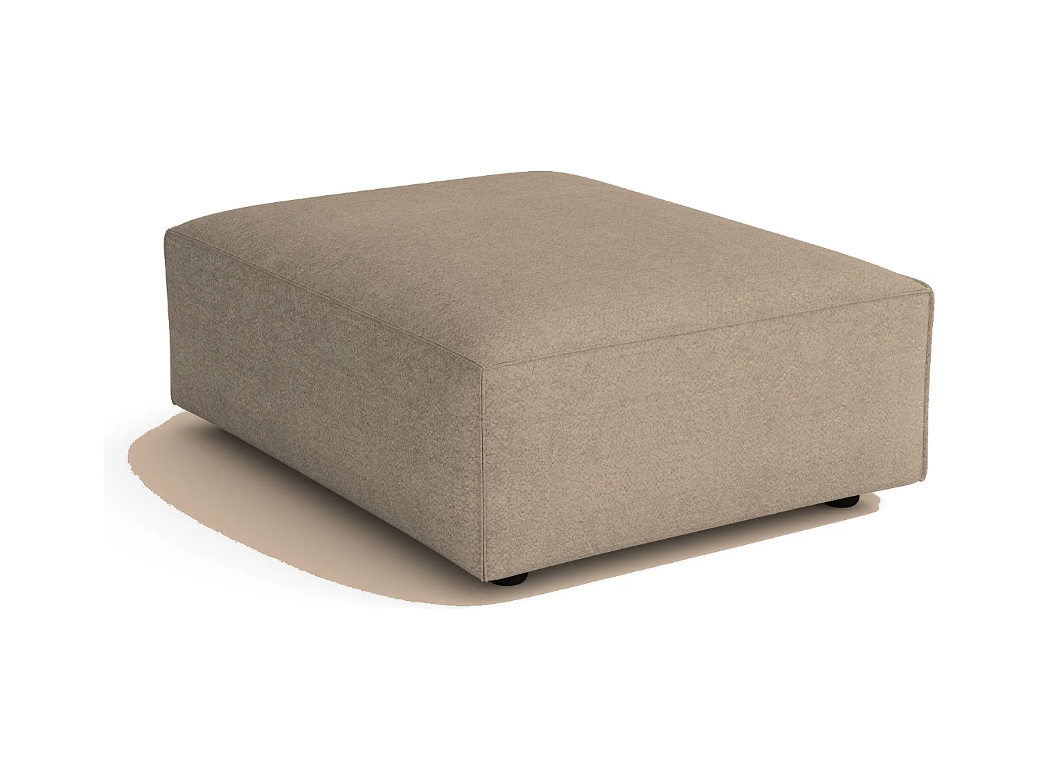 Pouf Cursal – 80 x 102 x 40 cm,  beige Raven 30 design moderne