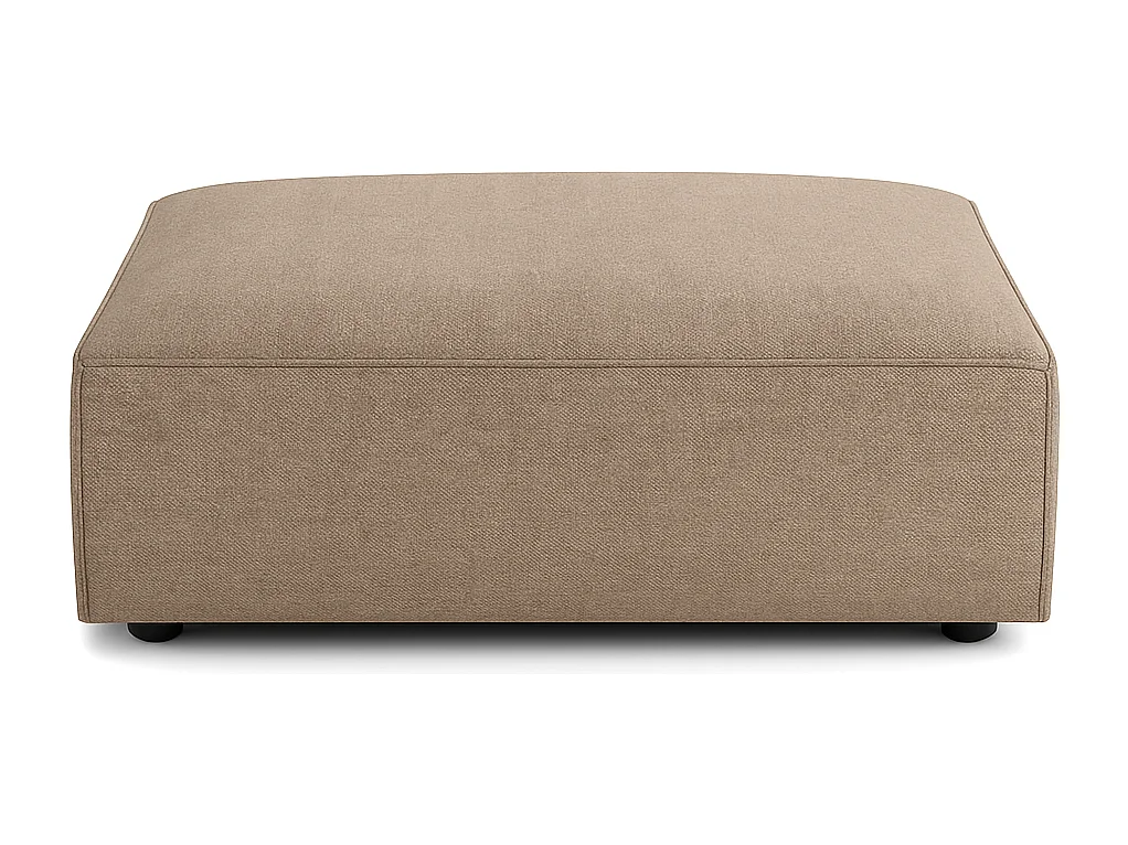 Pouf Cursal – 80 x 102 x 40 cm,  beige Raven 30 design moderne