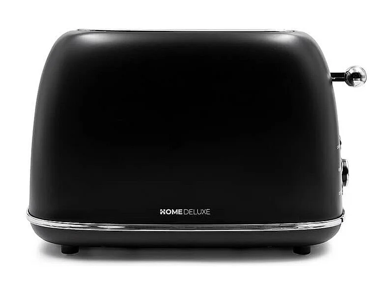 Home Deluxe Grille-pain MAJESTIC - Noir mat