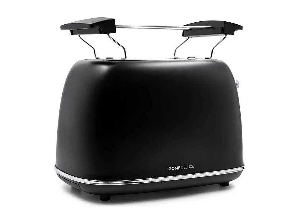 Home Deluxe Grille-pain MAJESTIC - Noir mat