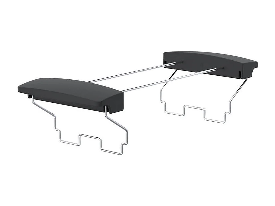 Home Deluxe Grille-pain MAJESTIC - Noir mat