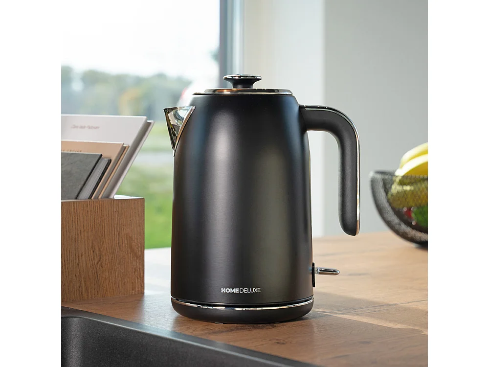 Home Deluxe - Bouilloire NOBLE - Noir mat