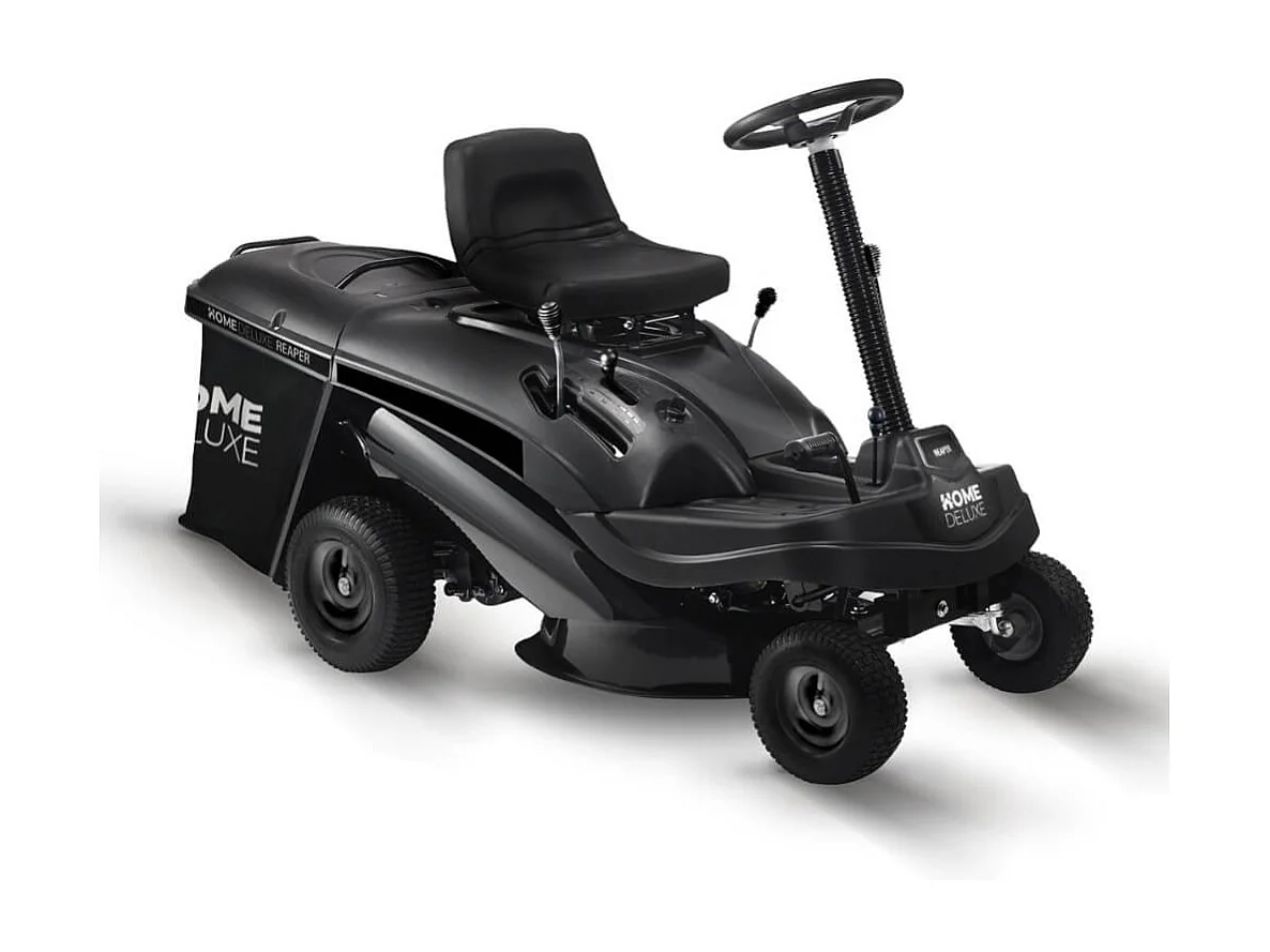 Home Deluxe - Tondeuse à gazon REAPER noire - puissance moteur 4,5 kW (6,5 CV) - bac de ramassage 150 litres