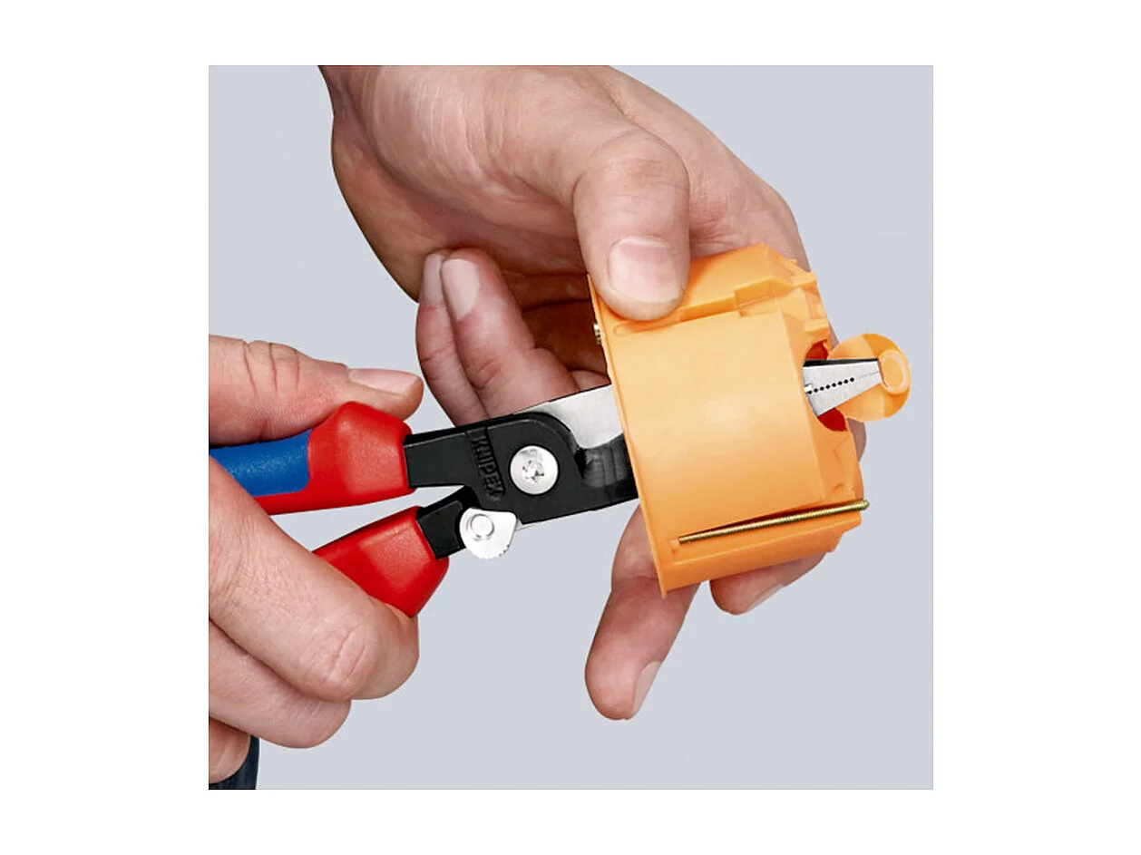 Pince multifonctions 6 outils en 1 - 200mm - Bi-matière - Loquet de fermeture KNIPEX - 1392200