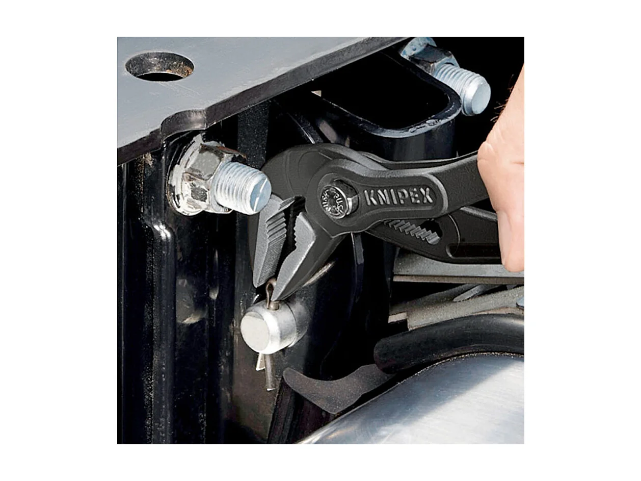 Pince multiprise Cobra® effilée 250mm - Gainage PVC Ouverture 34mm 19 positions KNIPEX - 8751250