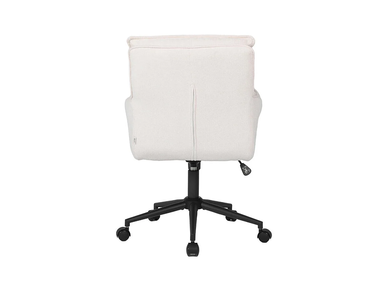 Home Deluxe Chaise de bureau CORA Tissu Beige - réglable en hauteur