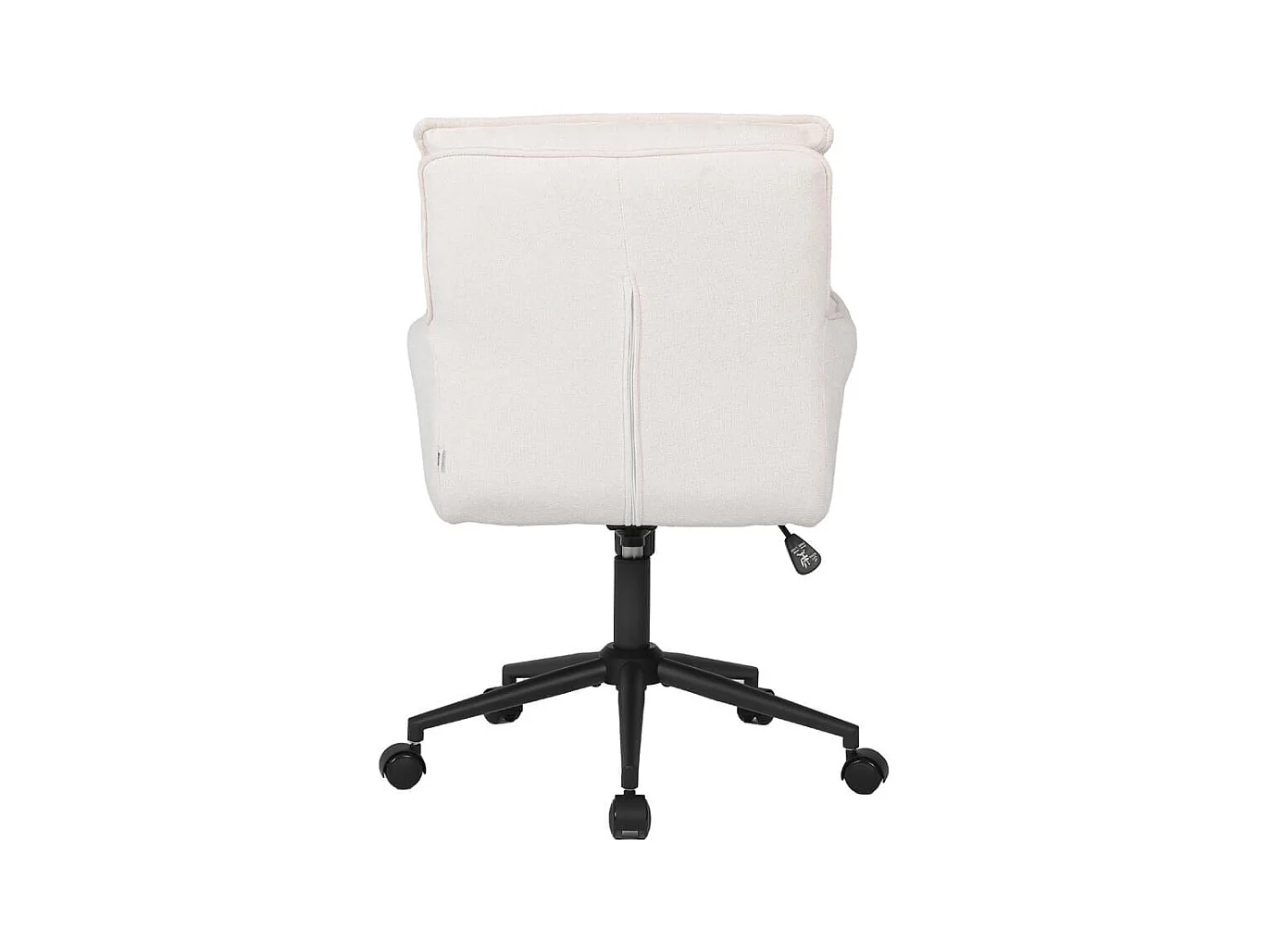 Home Deluxe Chaise de bureau CORA Tissu Beige - réglable en hauteur