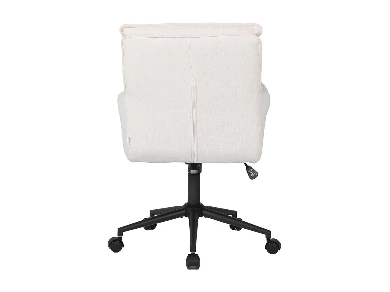 Home Deluxe Chaise de bureau CORA Tissu Beige - réglable en hauteur