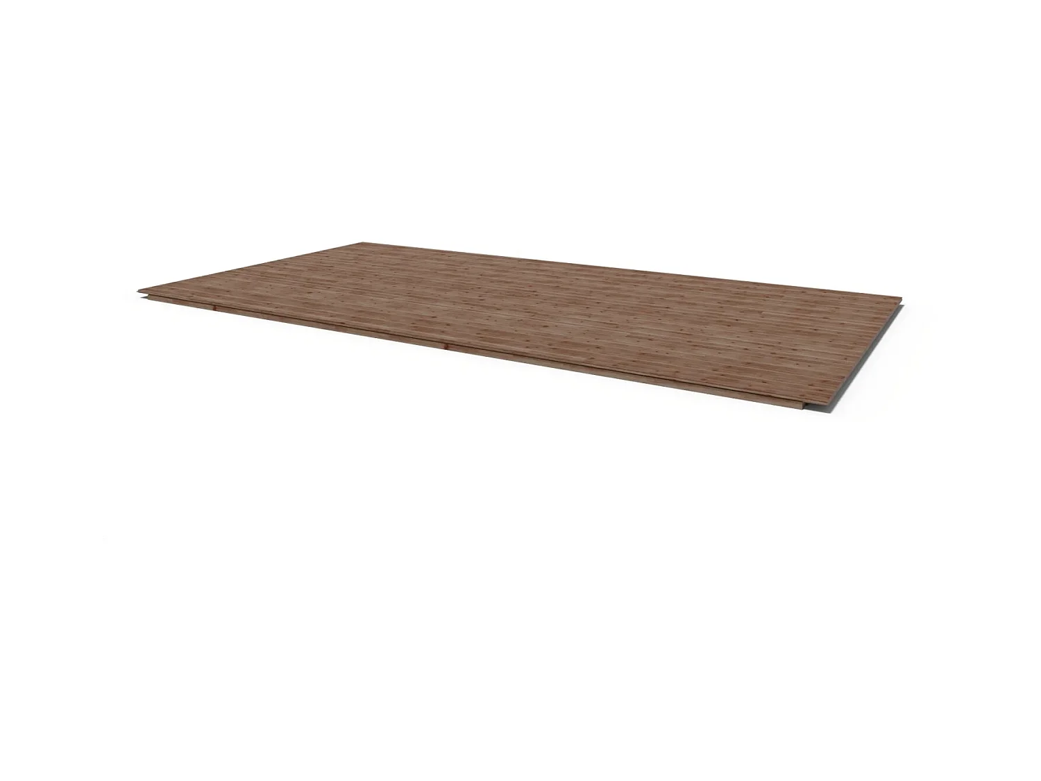 Plancher universel pour abris de jardin - 18 mm - paquet de 3 m2 - Traité - POD05 - ALTANKA
