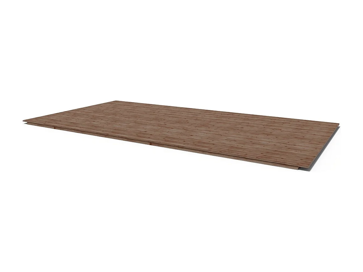Plancher universel pour abris de jardin - 18 mm - paquet de 3 m2 - Traité - POD05 - ALTANKA