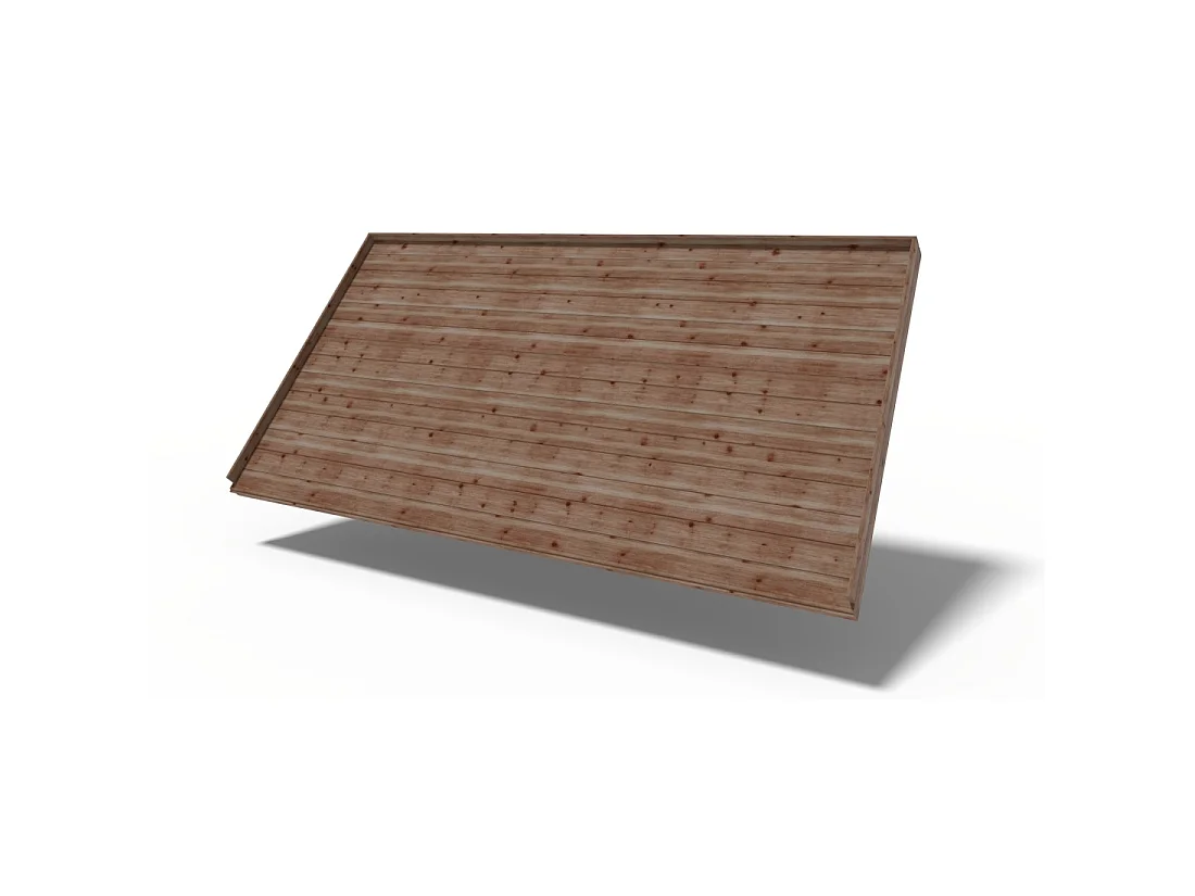 Pavimento universale per casette  18 mm - pacchetto da 3m2 - Impregnato - POD05 - ALTANKA