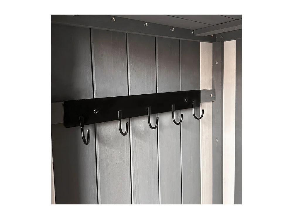 Home Deluxe Armoire de jardin en bois YANA - XL