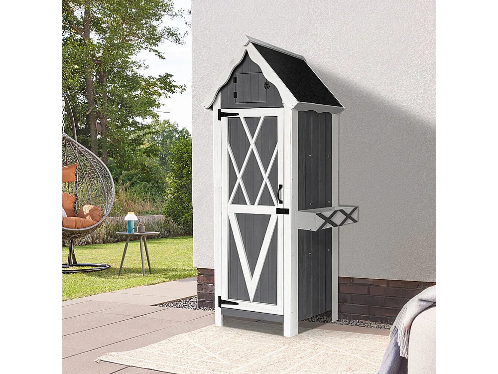 Home Deluxe Armoire de jardin en bois YANA - XL