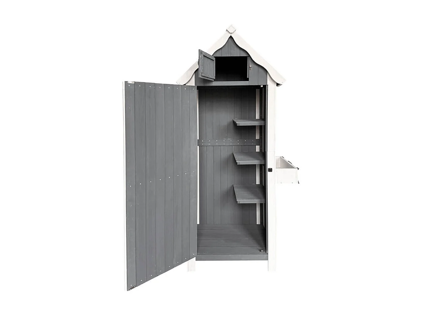 Home Deluxe Armoire de jardin en bois YANA - XL