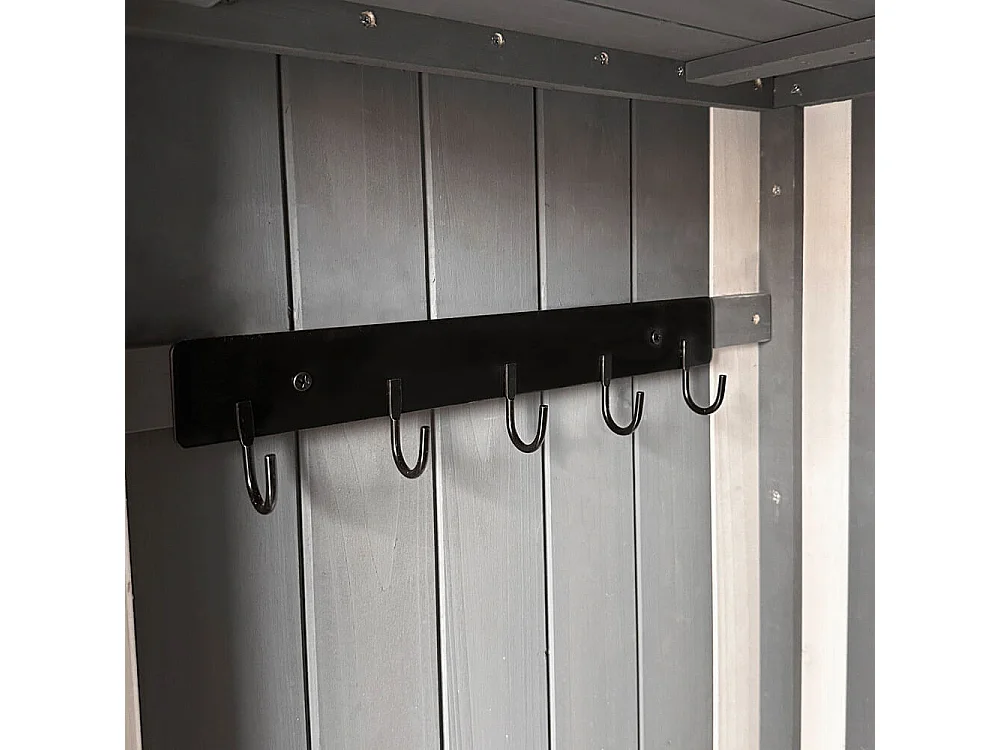 Home Deluxe Armoire de jardin en bois YANA - XL