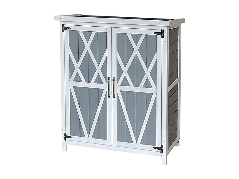 Home Deluxe Armoire de jardin en bois YANA - M