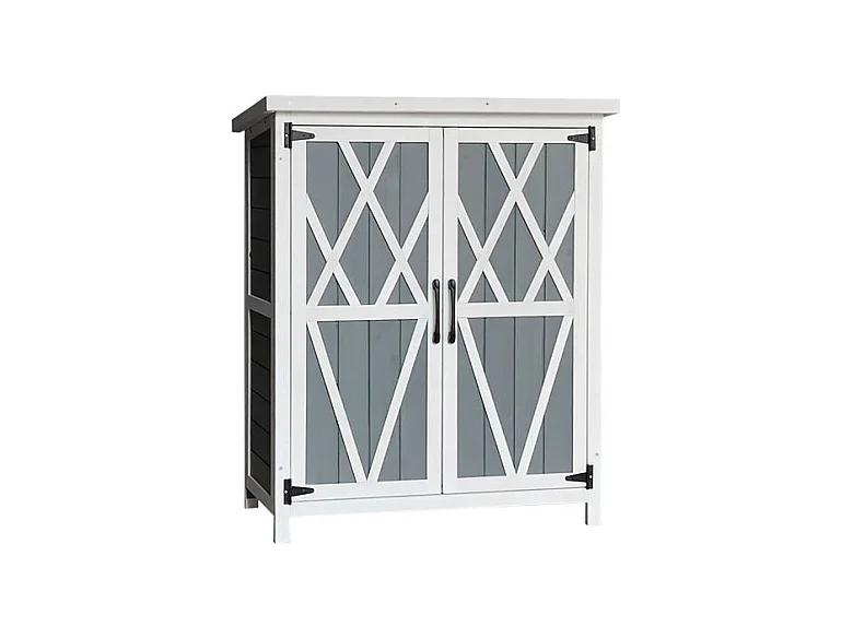 Home Deluxe Armoire de jardin en bois YANA - M