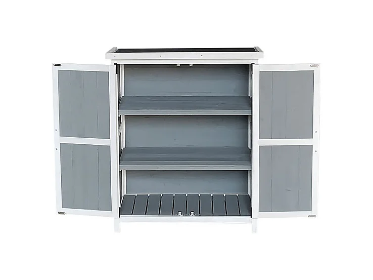 Home Deluxe Armoire de jardin en bois YANA - M