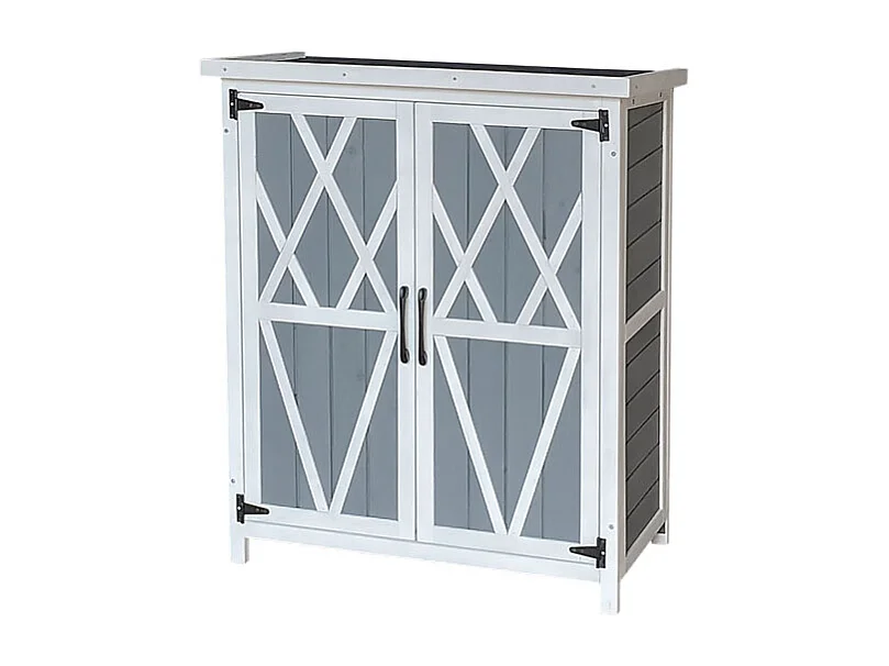 Home Deluxe Armoire de jardin en bois YANA - M