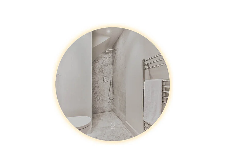 Home Deluxe - Miroir LED rond SILA | Taille : 60 cm