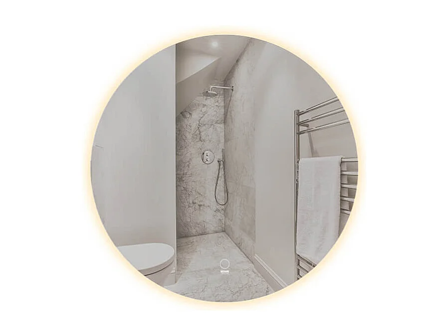 Home Deluxe - Miroir LED rond SILA | Taille : 80 cm