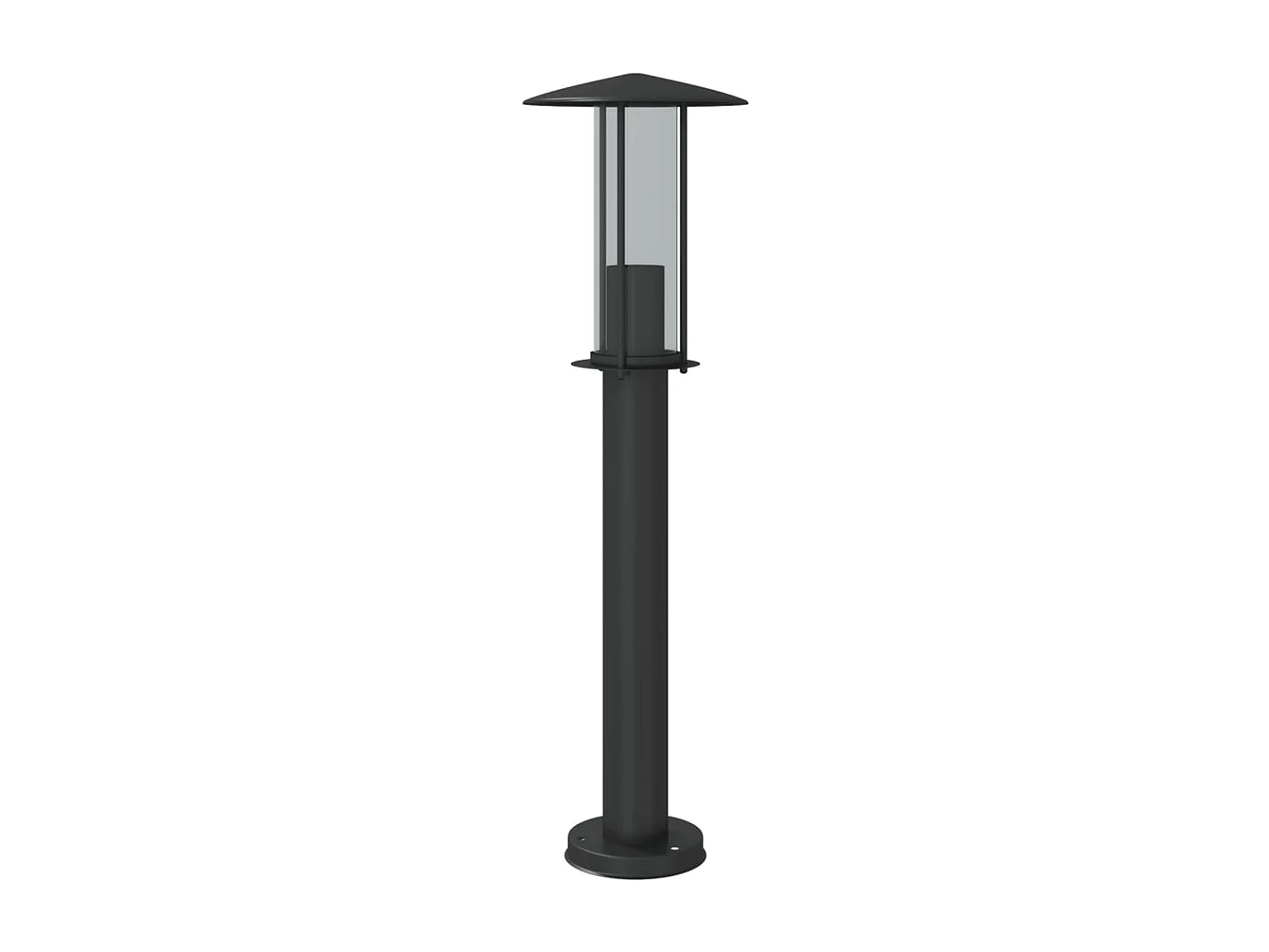 Lampade da terra per esterno 3 pz 60 cm acciaio inox nero 02_0042551