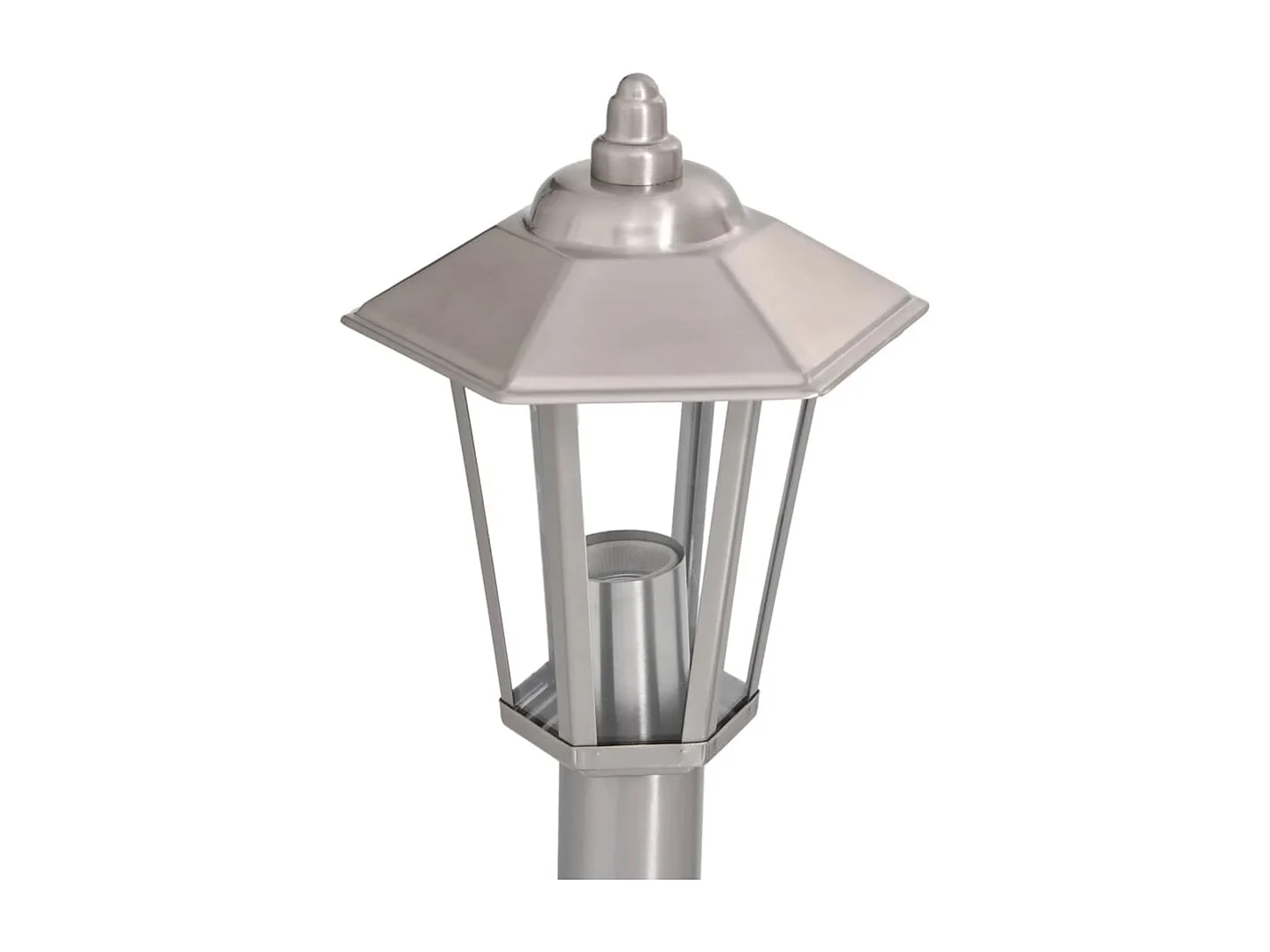 Lampada da terra per esterni Silver 80 cm in acciaio inox Silver 02_0042519