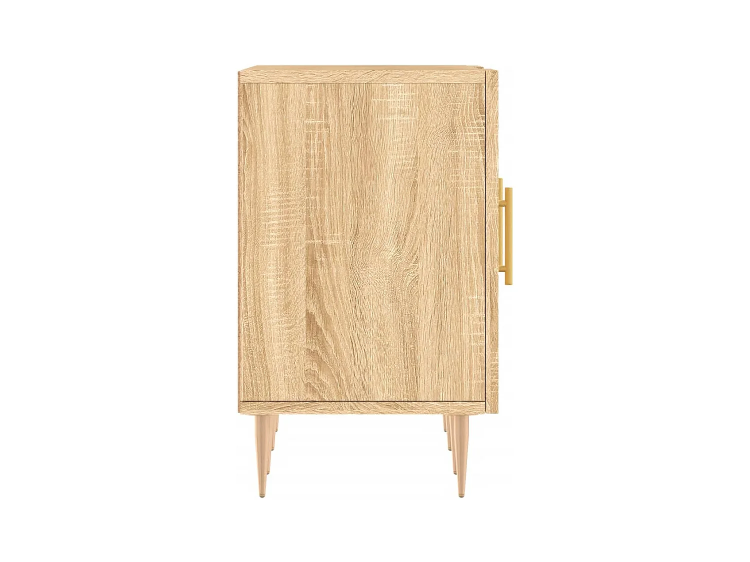 Meuble TV multimédia étagère bois marron 150 x 30 x 50 cm 02_0027489