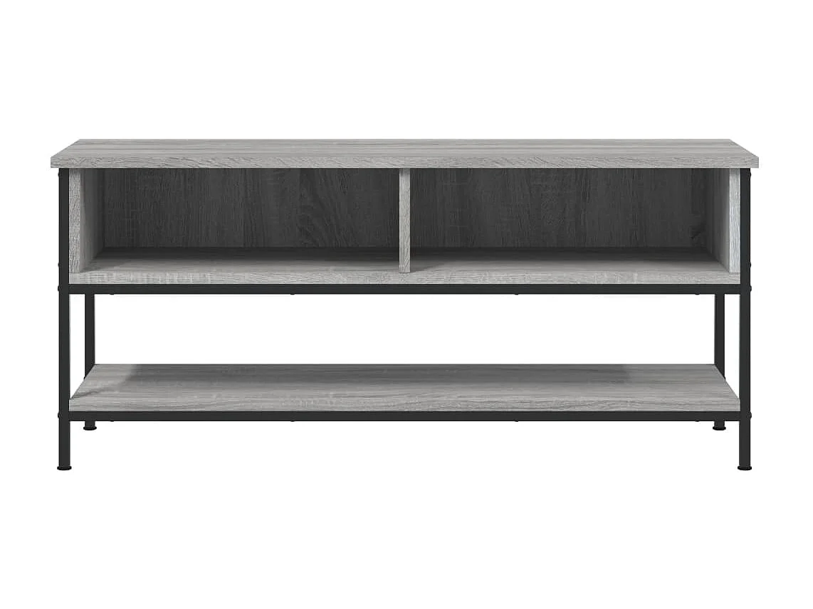 Mueble TV multimedia Estante TV Aparador TV Comedor Sala Dormitorio Sonoma 100 x 35 x 45 cm Madera de ingeniería gris 02_0028333