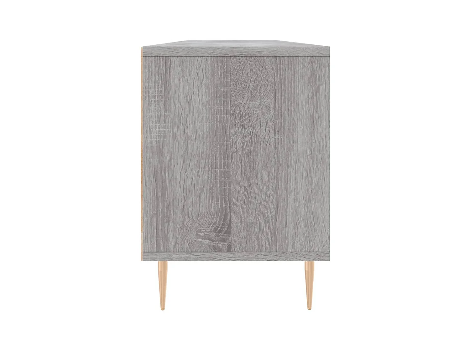 Mobile TV multimediale scaffale TV buffet TV sala da pranzo soggiorno camera da letto sonoma 150 x 30 x 445 cm legno ingegnerizzato grigio 02_0028398