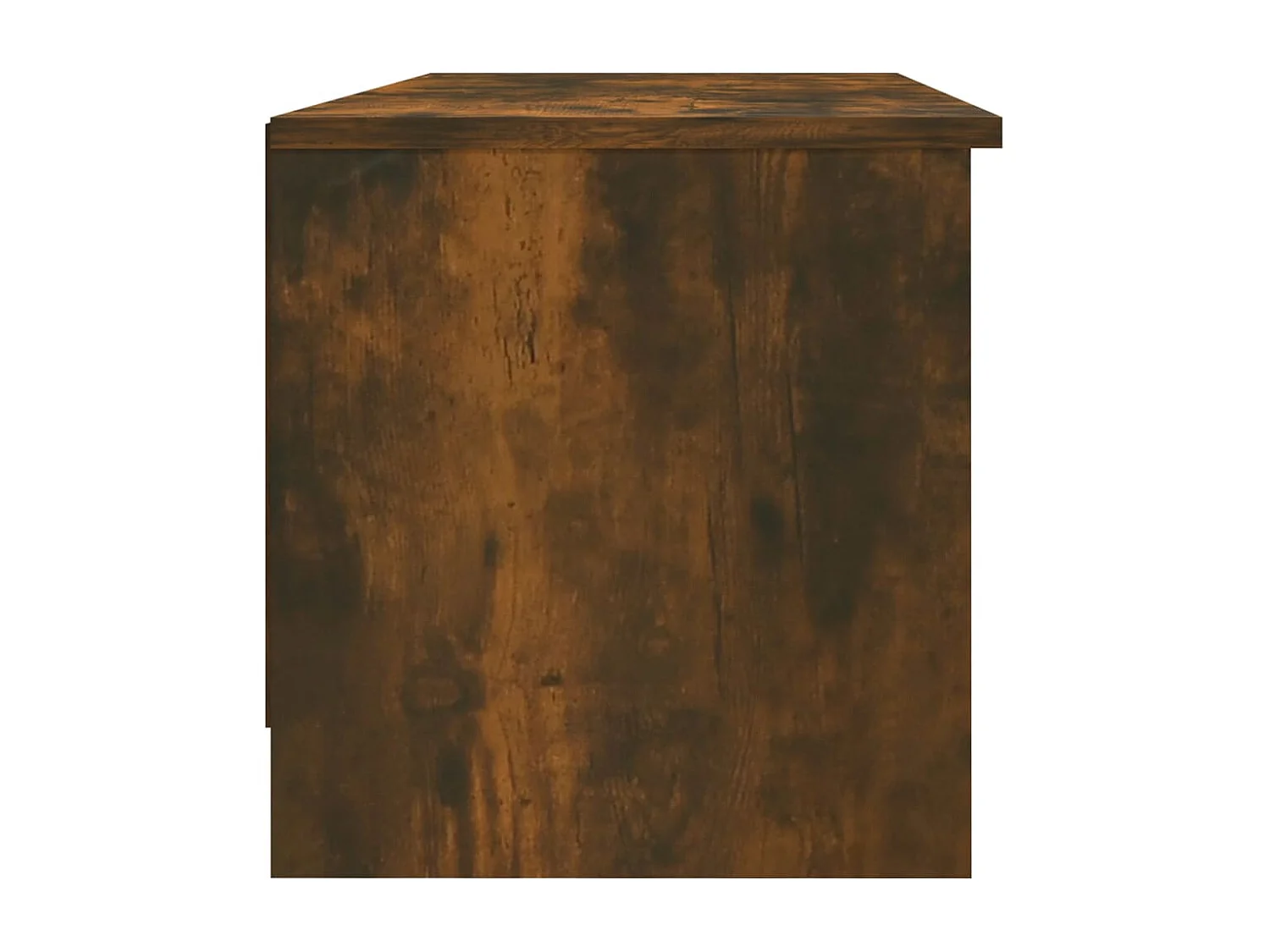 Meuble TV multimédia étagère bois marron 102 x 35.5 x 36.5 cm 02_0027293